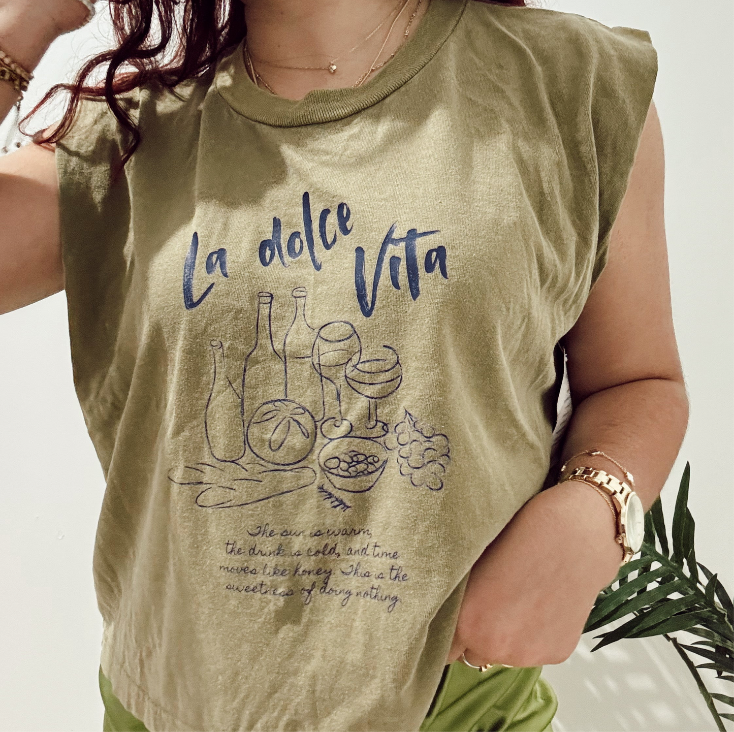 LA DOLCE VITA SHIRT BLUE