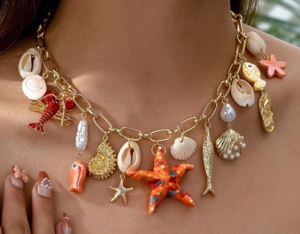 SEASIDE CHARM NECKLACE