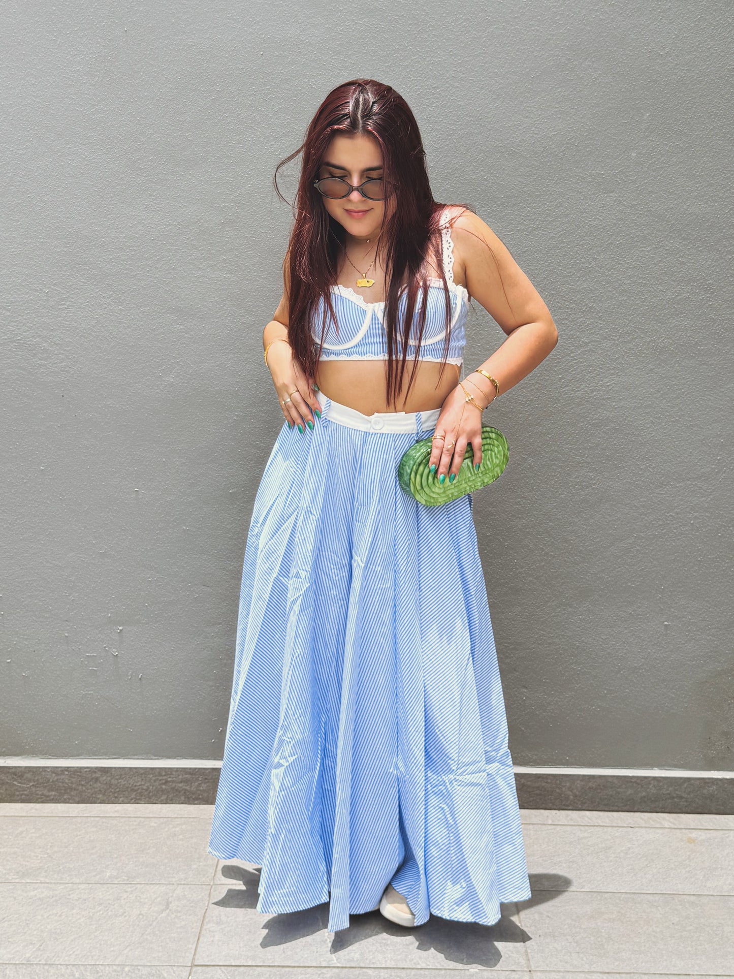 BLUE ENCHANT TWO-PIECE SET