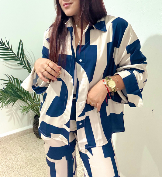 BLUE & IVORY SET