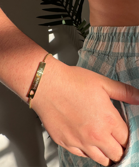 PERSONALIZED TIMELESS HEART BRACELET