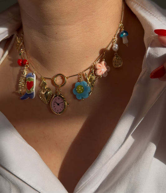 COWGIRL SPIRIT CHARM NECKLACE